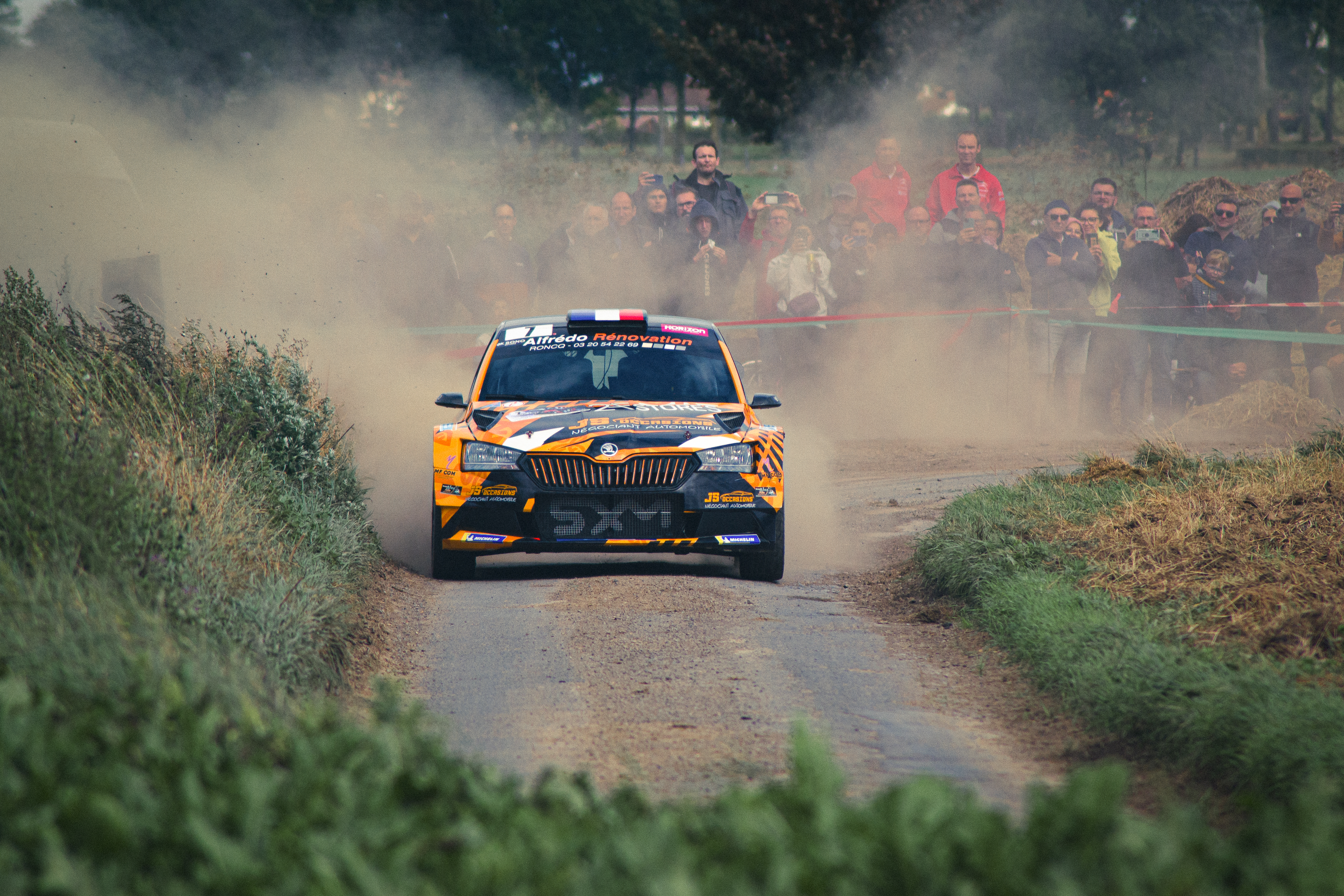 La victorieuse du rallye